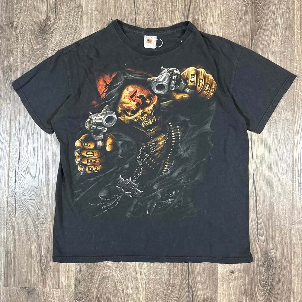 Bay Island Five Finger Death Punch 2018 Tour Shirt Size L